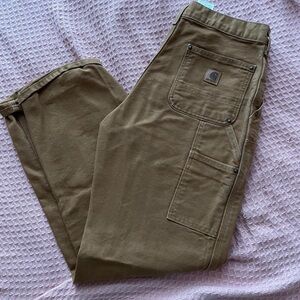 Carhartt Brown Cargo Pants Sturdy Design